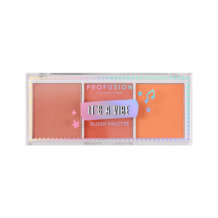 Profusion Cosmetics - It's a Vibe | Admit One 3-Shade Blush Palette