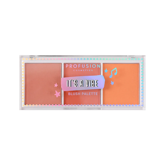 Profusion Cosmetics - It's a Vibe | Admit One 3-Shade Blush Palette