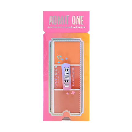 Profusion Cosmetics - It's a Vibe | Admit One 3-Shade Blush Palette