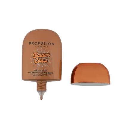 Profusion Cosmetics - Golden Coast - Face & Body Bronzing Glow Drops