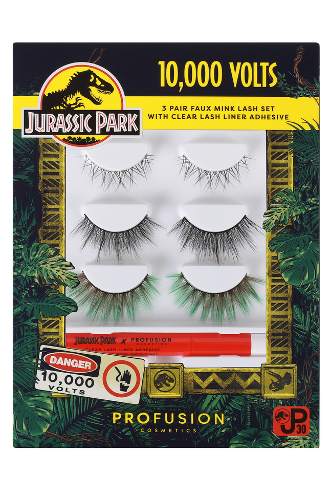 Profusion Cosmetics - Jurassic Park | 10,000 Volts Faux Mink Lash Set