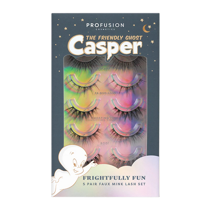 Profusion Cosmetics - Casper The Friendly Ghost | DreamWorld 5 Pair Faux Mink Lash Set