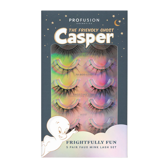 Profusion Cosmetics - Casper The Friendly Ghost | DreamWorld 5 Pair Faux Mink Lash Set