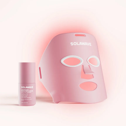 Solawave - Wrinkle Retreat Face Mask & LightBoost Serum Kit