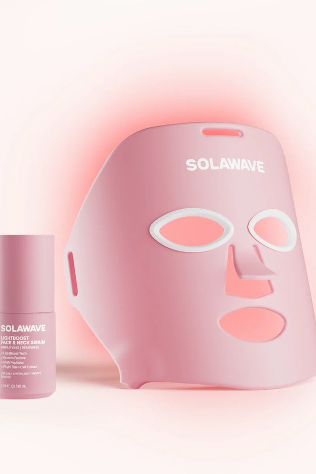 Solawave - Wrinkle Retreat Face Mask & LightBoost Serum Kit