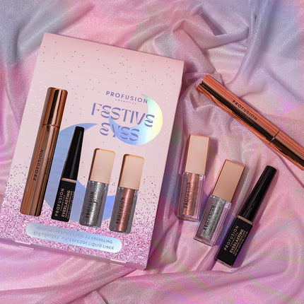 Profusion Cosmetics - Festive Eyes 4 PC Eye Set