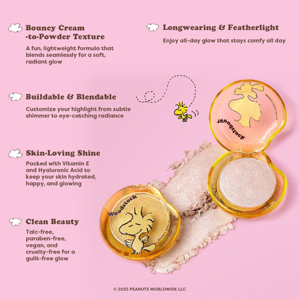 Profusion Cosmetics - Peanuts 75th | Woodstock Bouncy Highlighter
