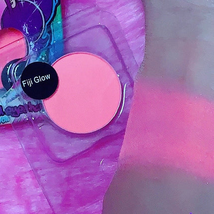 Inked Doll Cosmetics - *UV*FIJI GLOW! (Salmon Pink/Orange) PRESSED EYESHADOW SINGLE