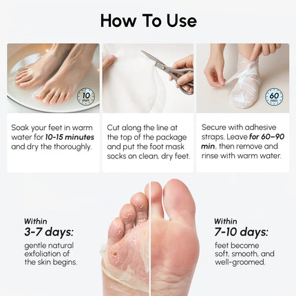 Maree - Exfoliating & Hydrating Foot Mask