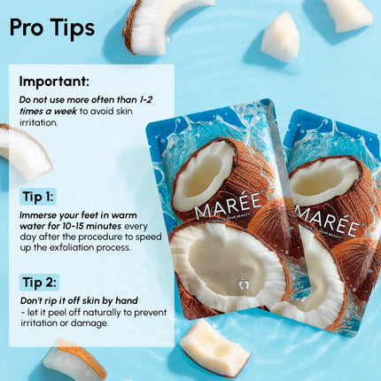 Maree - Exfoliating & Hydrating Foot Mask