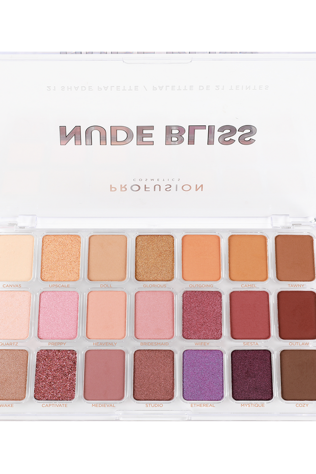 Profusion Cosmetics - Artistry 21 Shade Palette - Nude Bliss