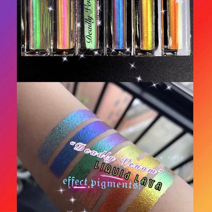 Inked Doll Cosmetics - "MUDDY PYTHON" Deadly Venom LIQUID LAVA Effect Pigments