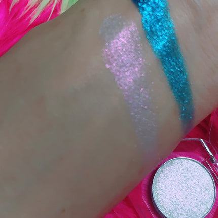 Inked Doll Cosmetics - FROSTED SUGAR Unicorn SKULL Pressed Duochrome