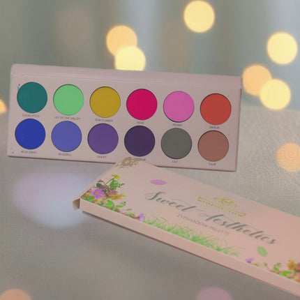 Dede's Signature - SWEET AESTHETICS ALL MATTE EYESHADOW PALETTE [NON MAGNETIC]