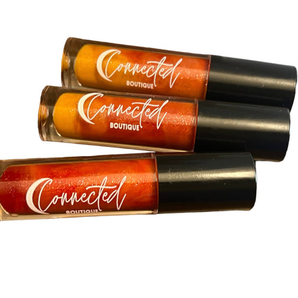 Connected Boutique - Fire - Strawberry‑Pineapple Color‑Changing Lip Stain – Long‑Wear Matte Tint