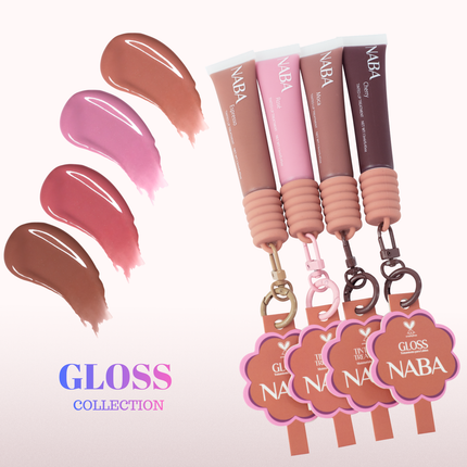 NABA Cosmetics - Lipglosses Kit 4pcs