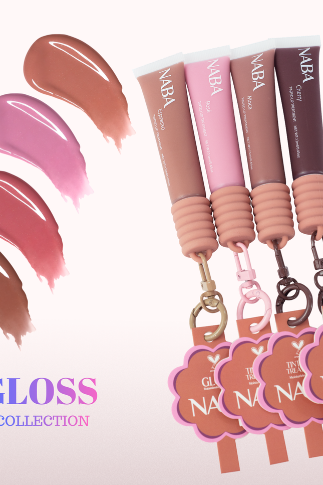 NABA Cosmetics - Lipglosses Kit 4pcs