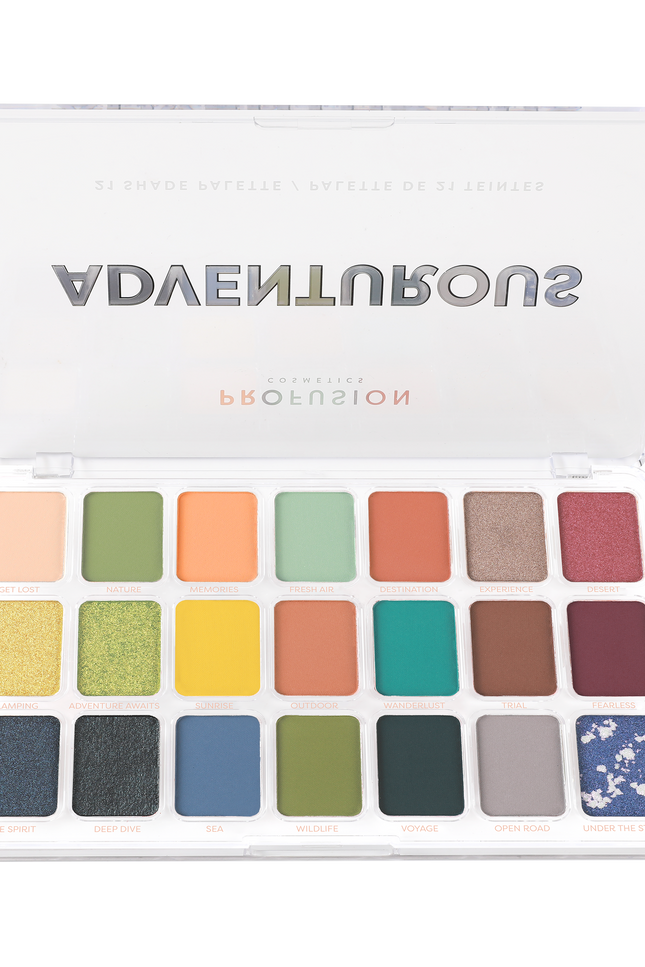 Profusion Cosmetics - Artistry 21 Shade Palette - Adventurous