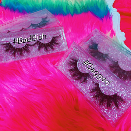 Inked Doll Cosmetics - #BADBISH 3D DreamDoll Lashes *GLITTER* Case