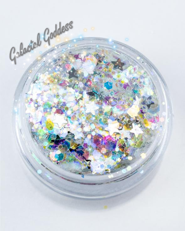 Inked Doll Cosmetics - GALACTAL GODDESS Chunky Festival Glamdoll Glitter