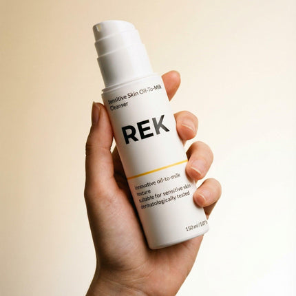 REK Cosmetics - Oil-To-Milk Cleanser – Sensitive Skin Formula