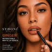 Ginger-Deep orange with warm yellow undertone