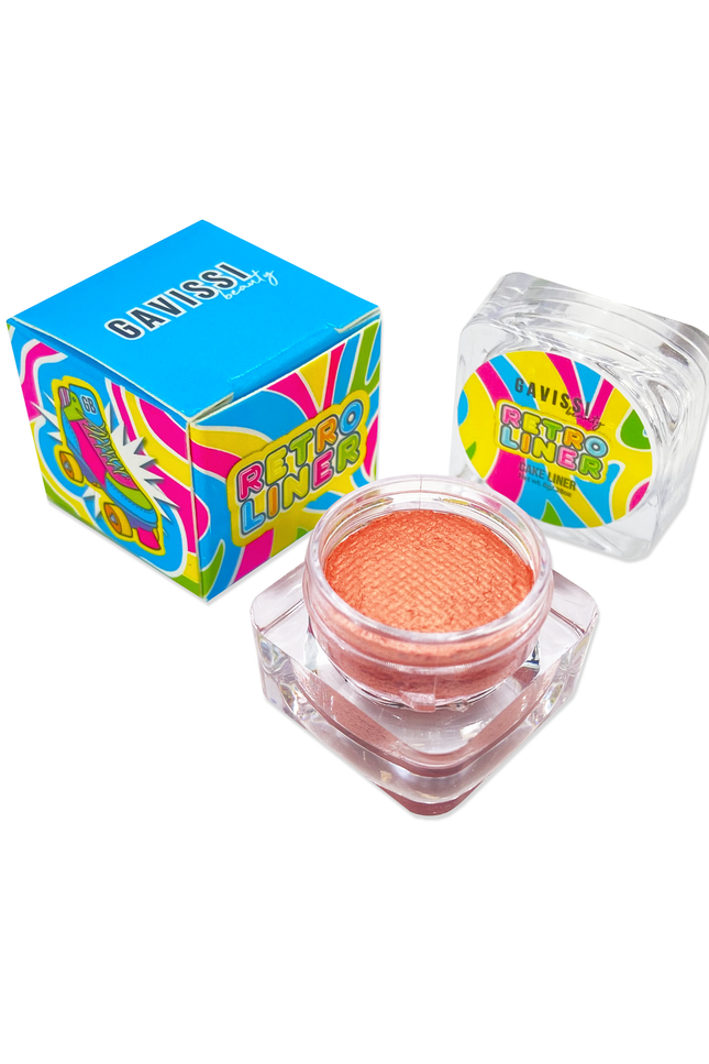 Gavissi Beauty - "GLAZED PEACH" RETRO LINER