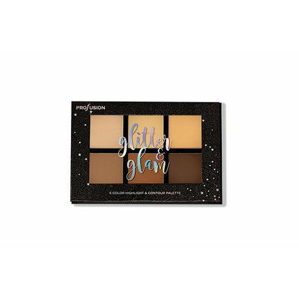 Profusion Cosmetics - Glitter & Glam Contour Palette