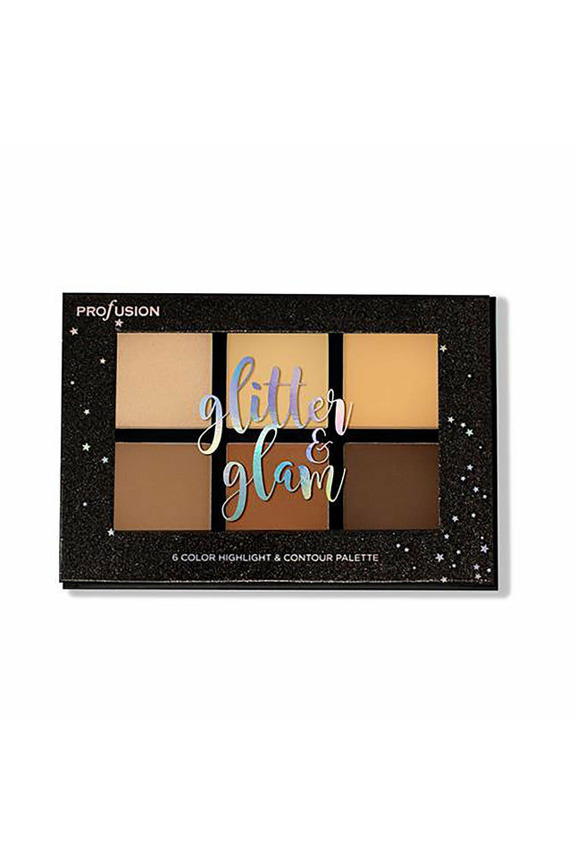 Profusion Cosmetics - Glitter & Glam Contour Palette