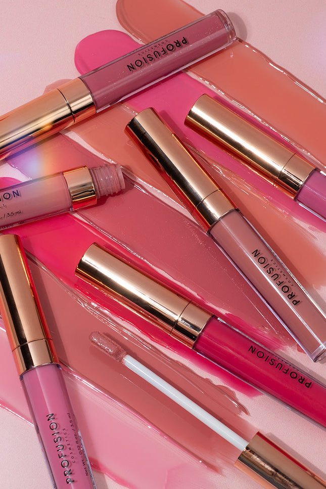 Profusion Cosmetics - Glossy Pout 6 PC Lip Gloss Set
