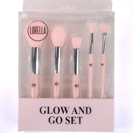 Lurella Cosmetics - Glow & Go Brush Set