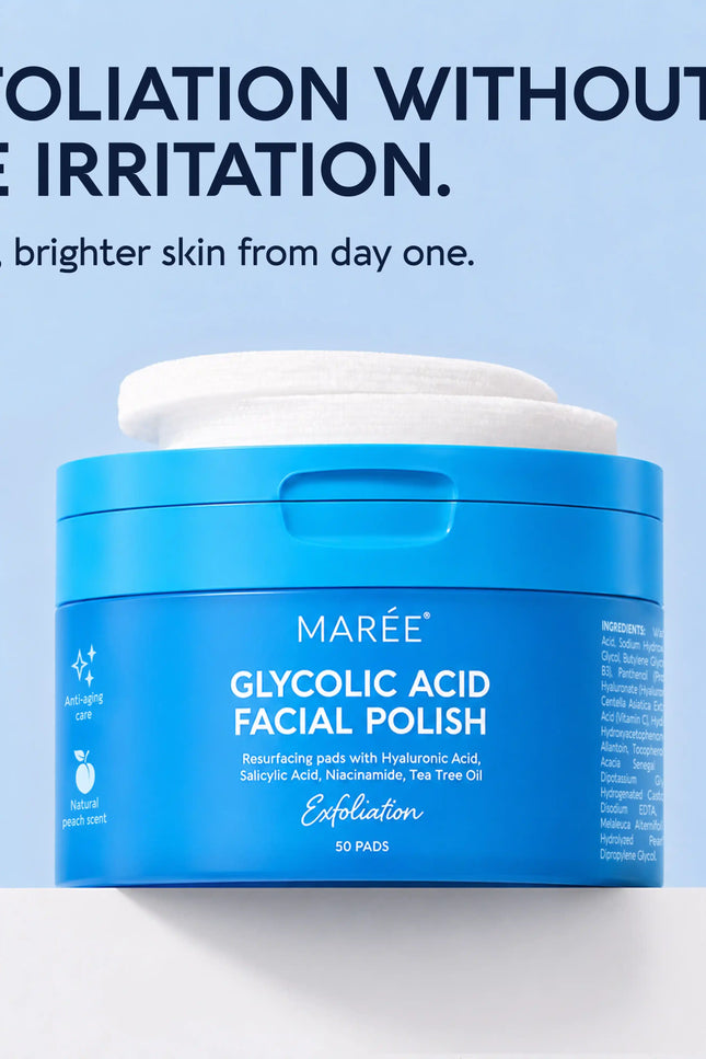 Maree - Glycolic Acid Exfoliating Pads