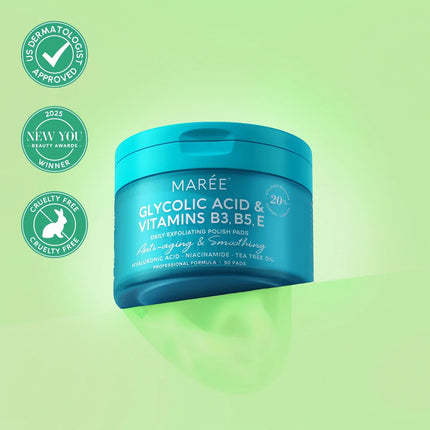 Maree - Glycolic Acid Exfoliating Pads