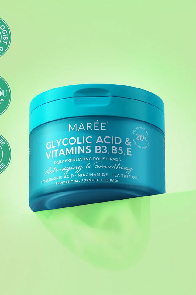 Maree - Glycolic Acid Exfoliating Pads