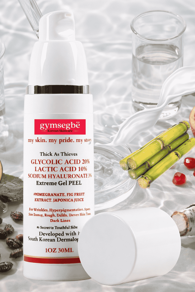 Gymsegbë - Thick As Thieves Pure Glycolic Acid Lactic Acid Extreme Gel Peel - 30ml