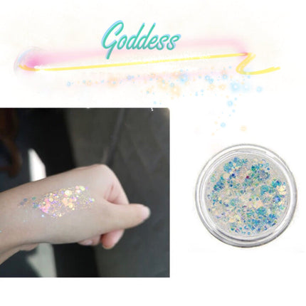 Inked Doll Cosmetics - GODDESS Mermaid Jelly (Face/Body/Hair) Glitter Gel