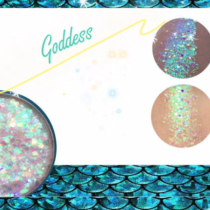 Inked Doll Cosmetics - GODDESS Mermaid Jelly (Face/Body/Hair) Glitter Gel