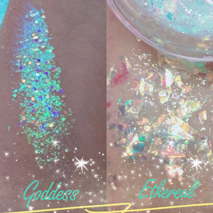 Inked Doll Cosmetics - GODDESS Mermaid Jelly (Face/Body/Hair) Glitter Gel