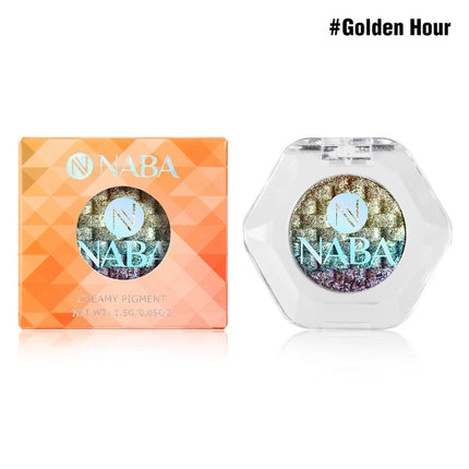 NABA Cosmetics - Rainbow Creamy Pigment  Golden Hour