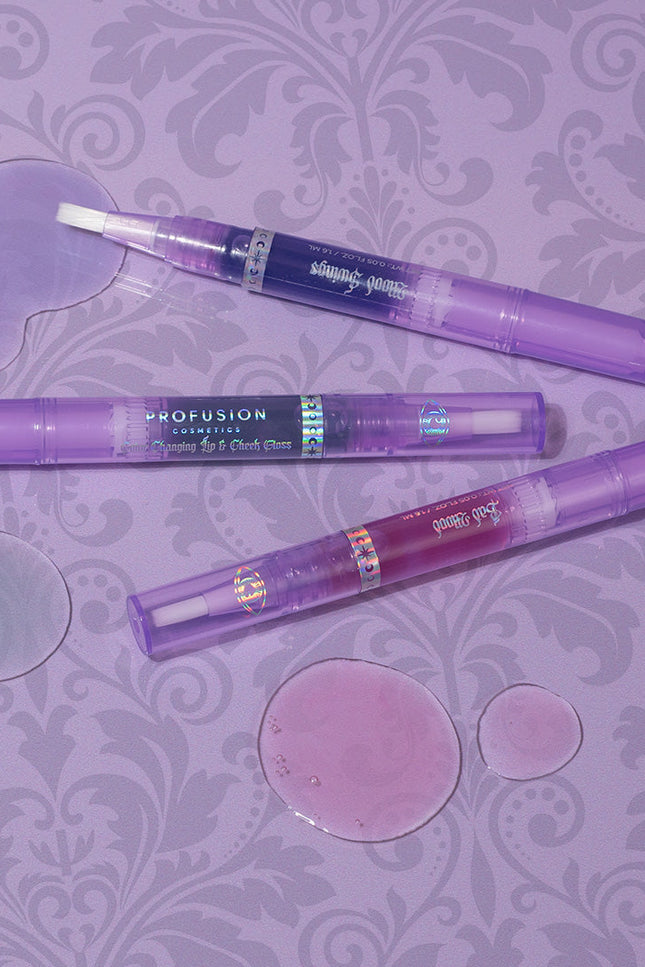 Profusion Cosmetics - Mood Gloss-Color Changing Lip& Cheek Gloss