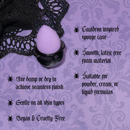 Profusion Cosmetics - Wicked Blend-Blending Sponge& Sponge Holder