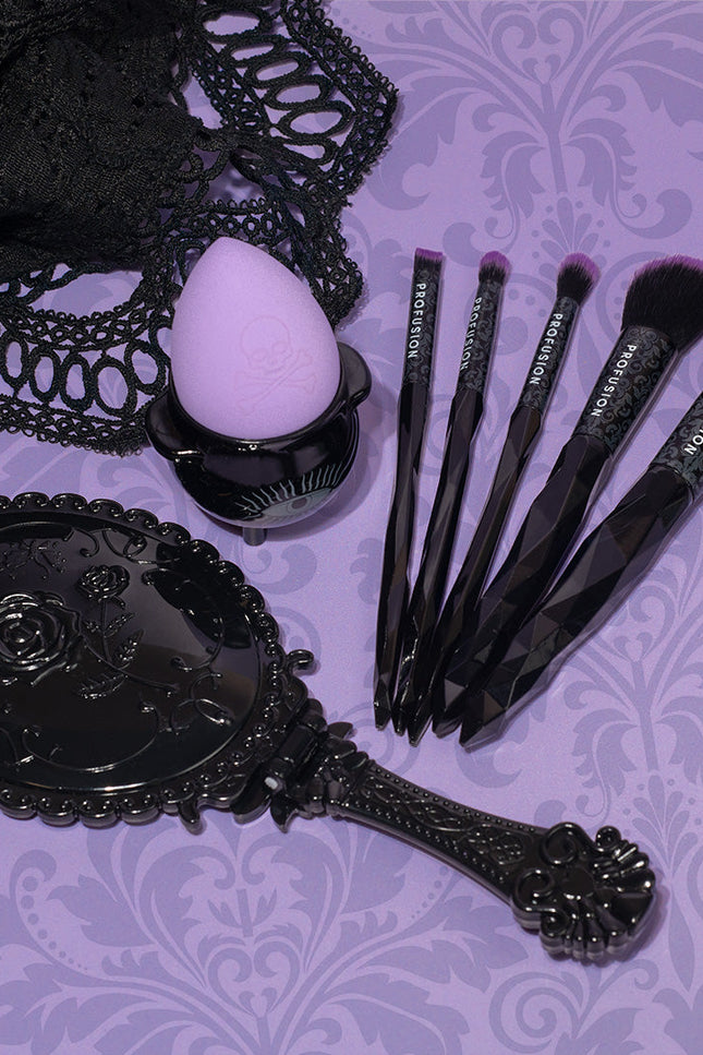 Profusion Cosmetics - Mystic Blend-5 PC Face & Eye Brush Set
