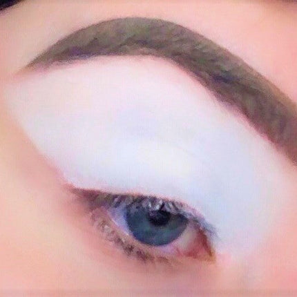 Inked Doll Cosmetics - HOLY GHOST! (White) PRESSED EYESHADOW SINGLE