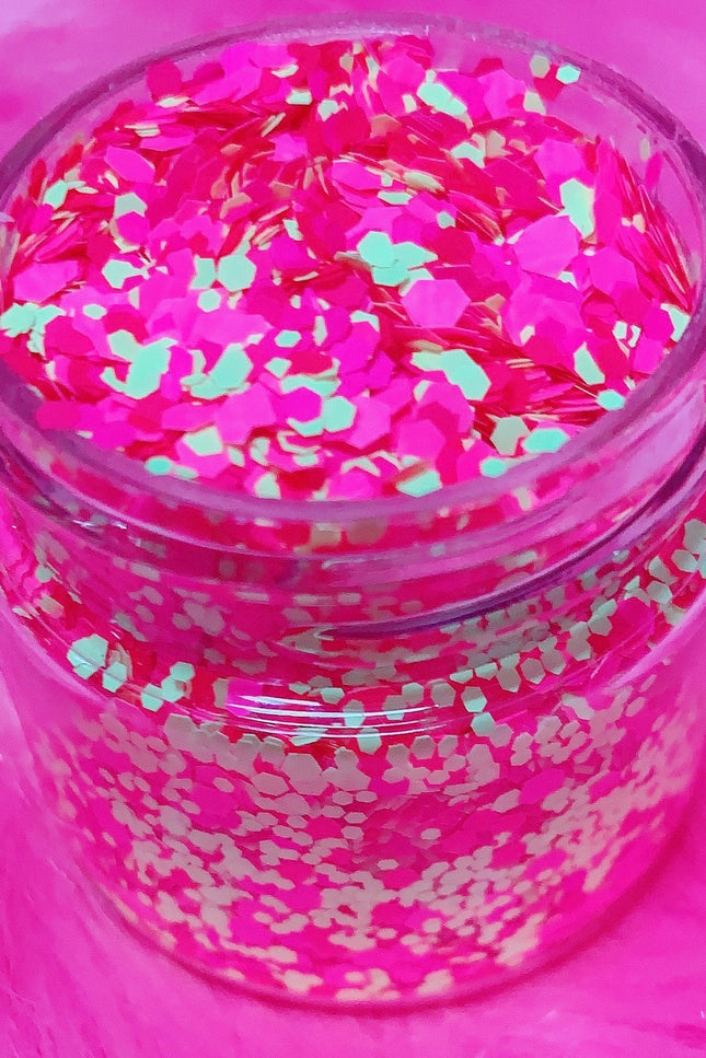 Inked Doll Cosmetics - "HARDSTYLE" *UV/BlackLight* FESTIVAL FUNFETTI