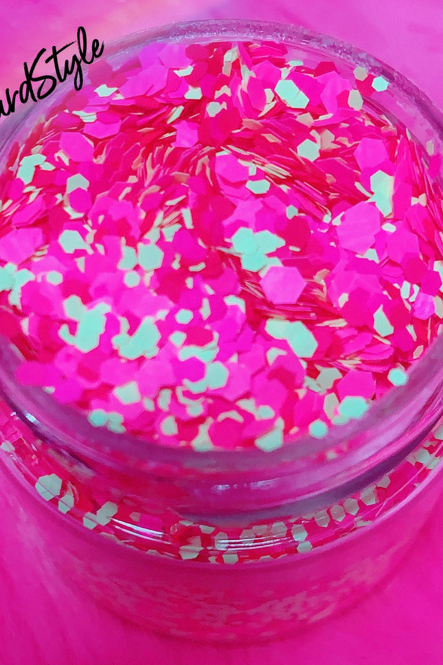 Inked Doll Cosmetics - "HARDSTYLE" *UV/BlackLight* FESTIVAL FUNFETTI