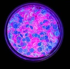 Inked Doll Cosmetics - "HARDSTYLE" *UV/BlackLight* FESTIVAL FUNFETTI