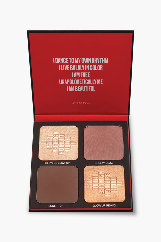 UOMA Beauty - High Life Face Palette