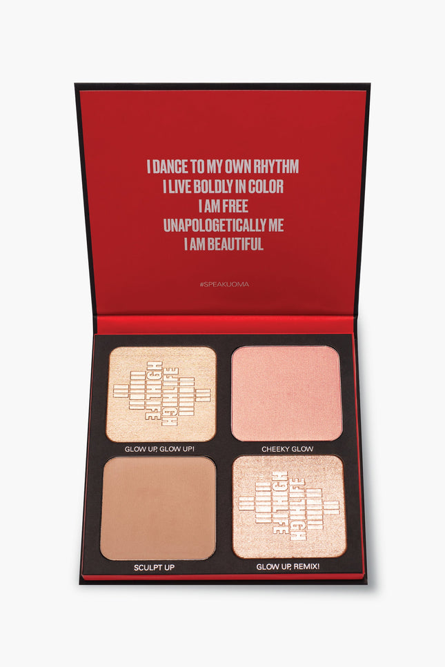 UOMA Beauty - High Life Face Palette