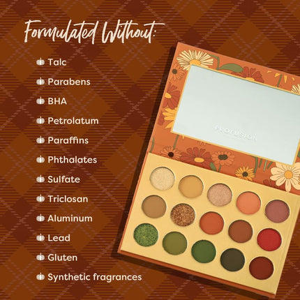 Profusion Cosmetics - Pumpkin Spice | 15 Shade Palette