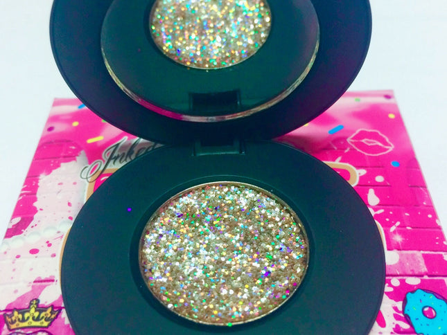 Inked Doll Cosmetics - "HOLLYWOOD!" Single Pressed Glitter Palette